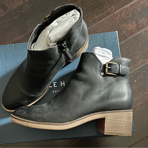 Cole Haan Harrington Grand Buckle Bootie - Picture 1 of 6